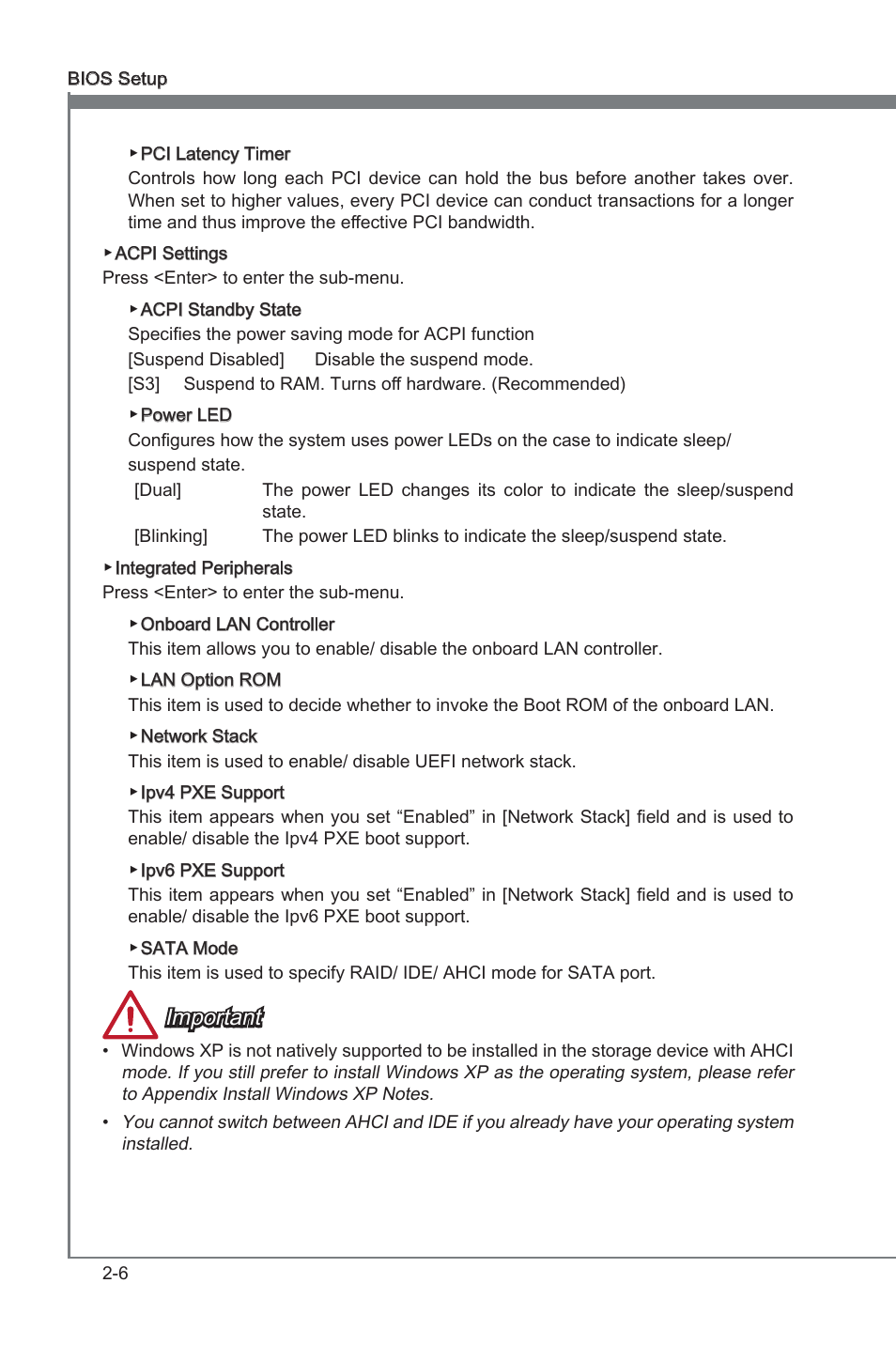 Important | MSI FM2-A75MA-P33 User Manual | Page 46 / 84