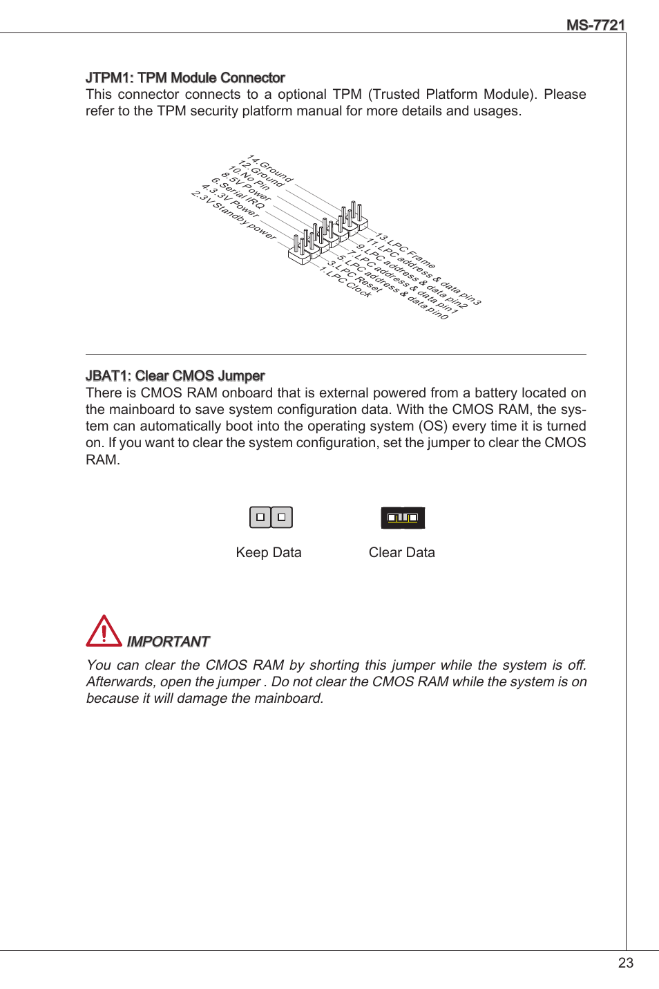 MSI FM2-A55M-E33 User Manual | Page 23 / 204