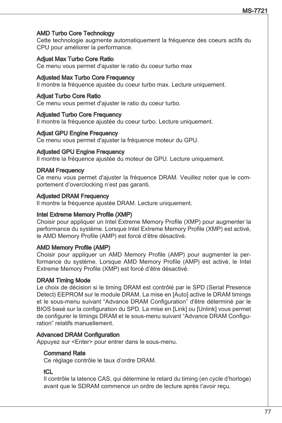 MSI FM2-A55M-E33 User Manual | Page 77 / 204