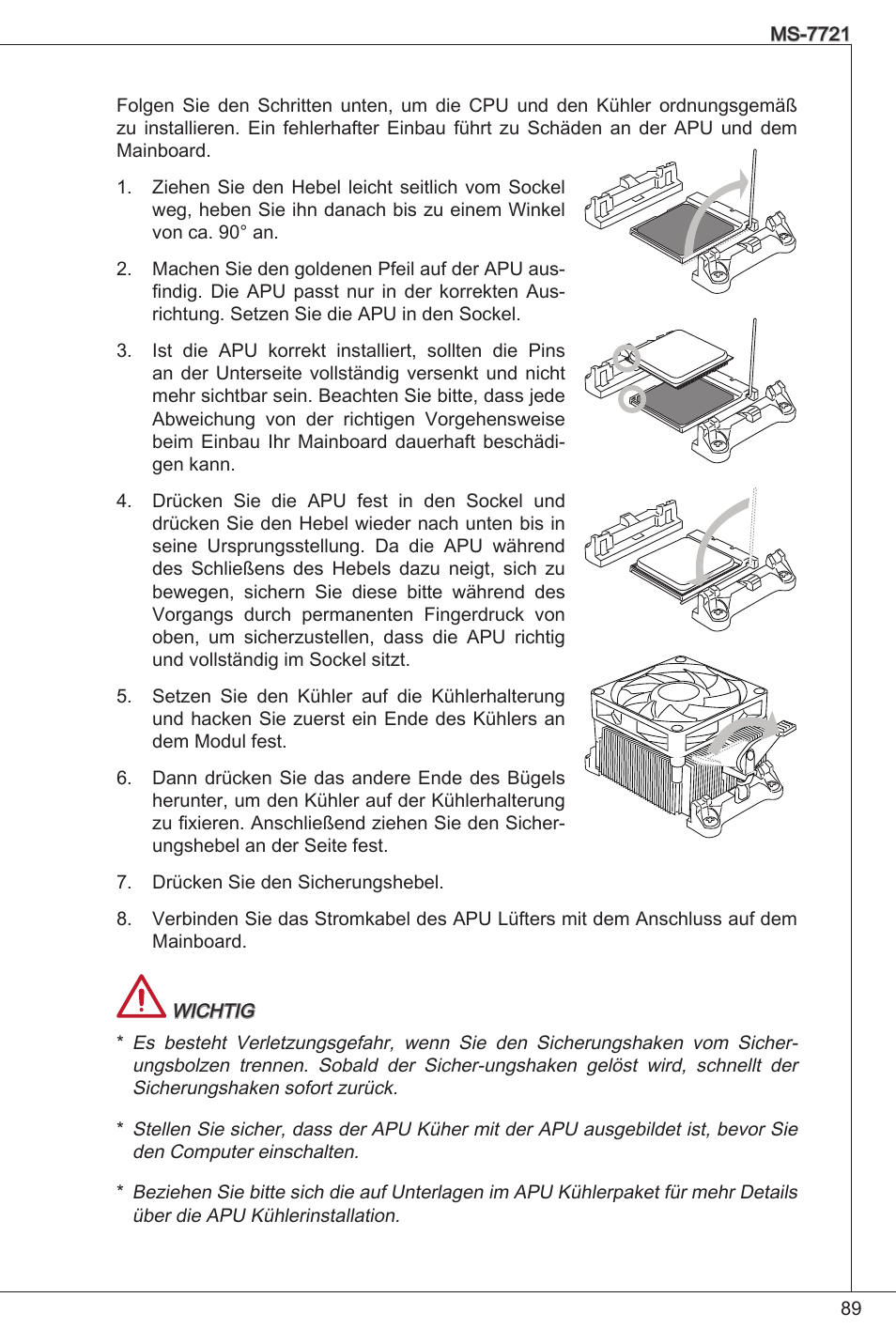 MSI FM2-A55M-E33 User Manual | Page 89 / 204