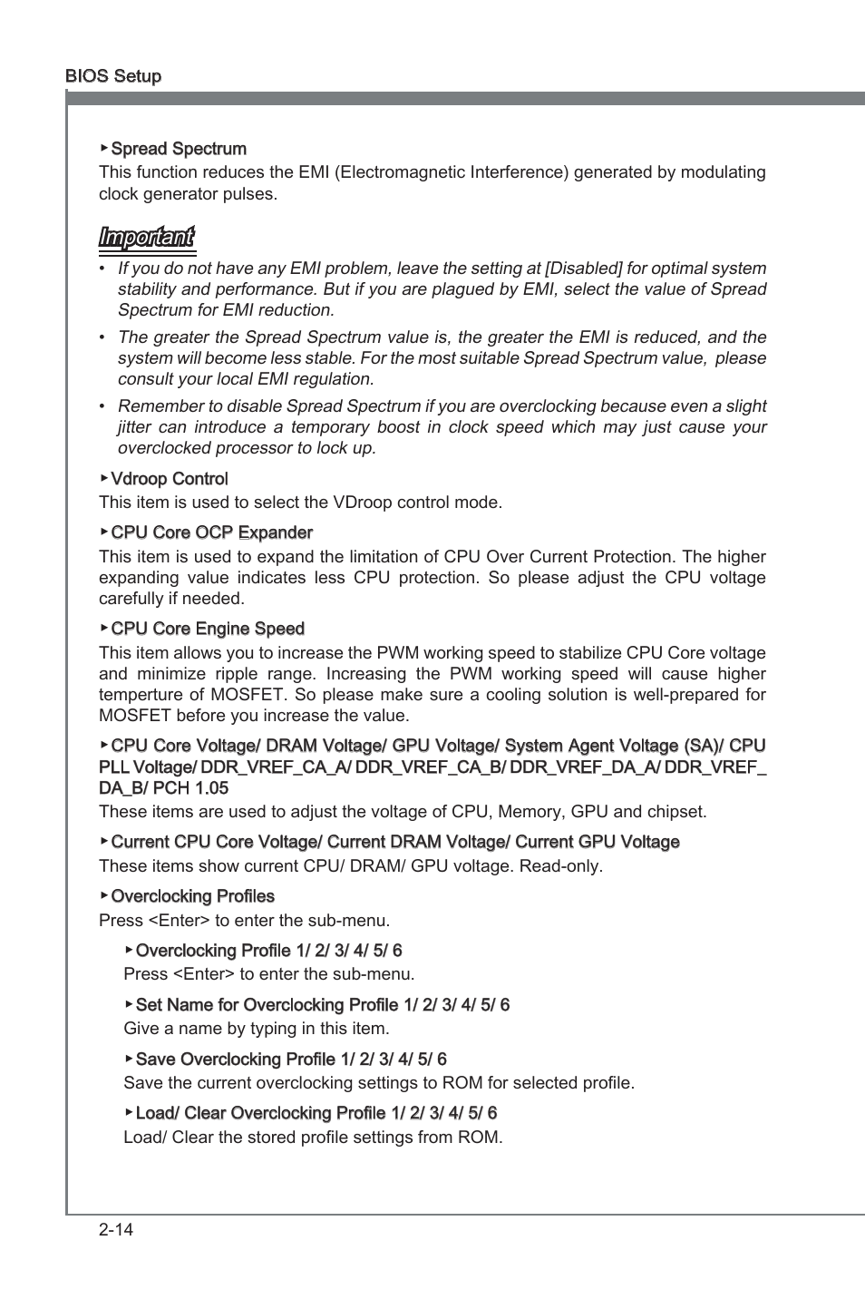 Important | MSI Z77A-GD65 User Manual | Page 62 / 94