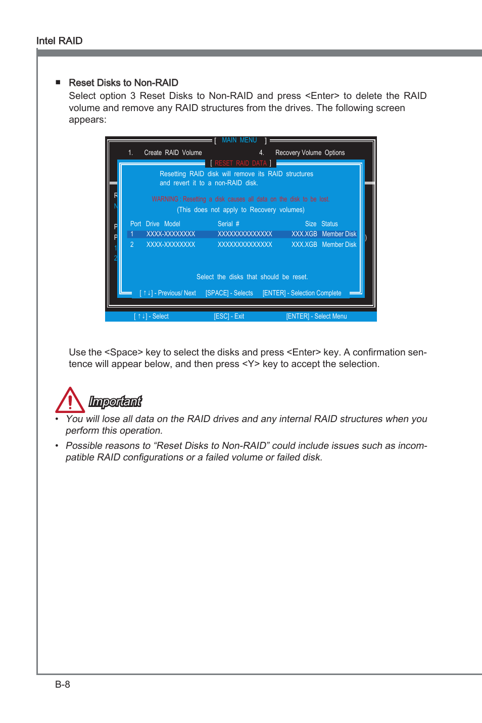 Important | MSI Z77A-G45 Thunderbolt User Manual | Page 84 / 96