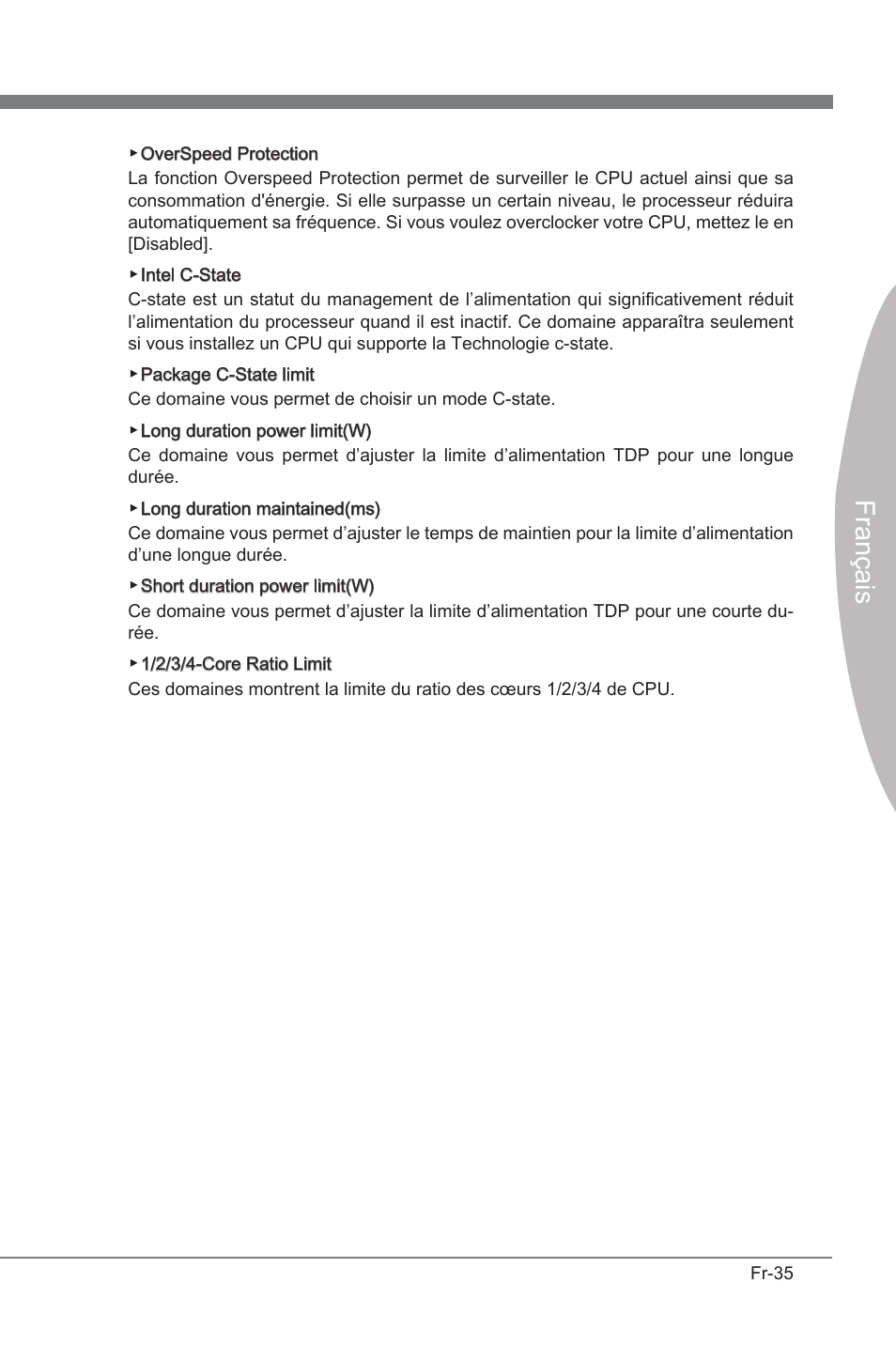 França s | MSI P67A-GD53 (B3) User Manual | Page 117 / 154