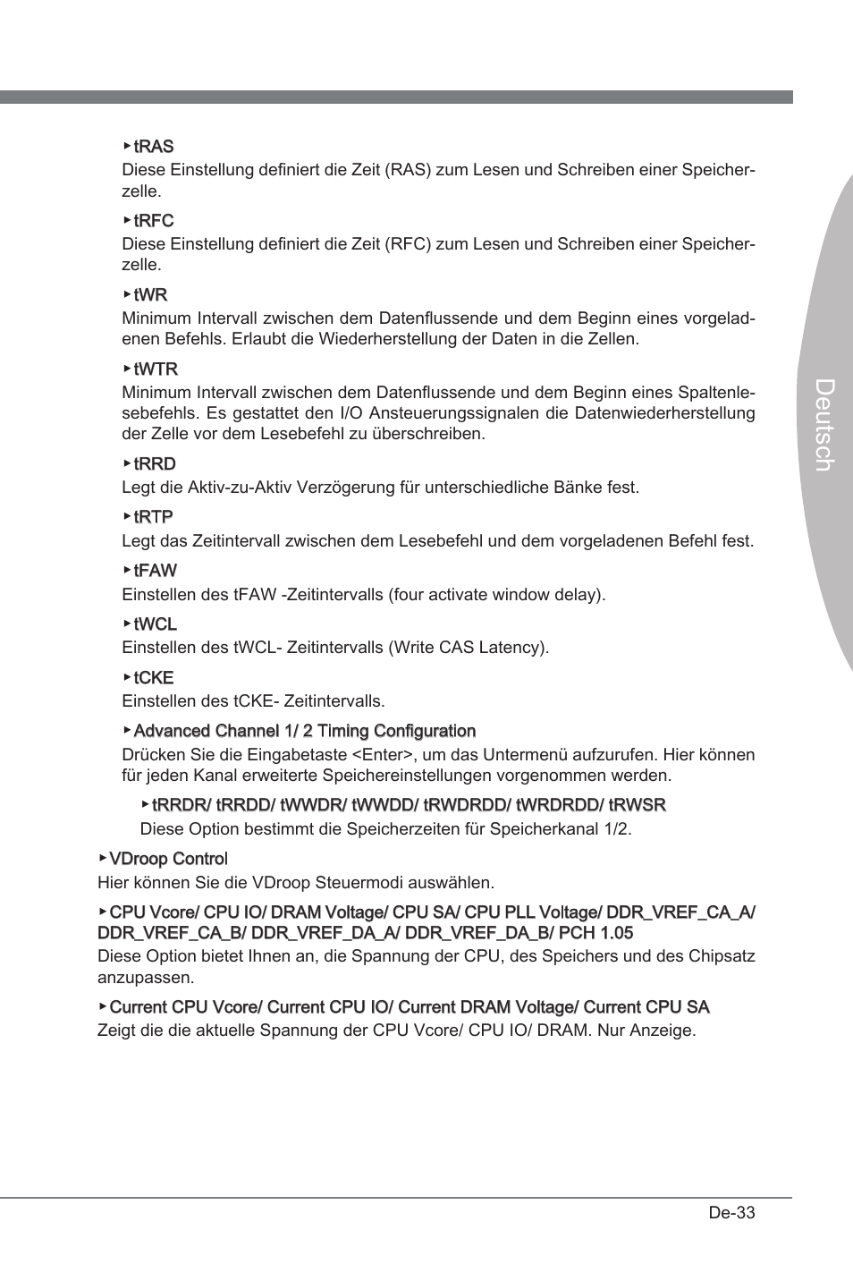 Deutsch | MSI P67A-GD53 (B3) User Manual | Page 79 / 154