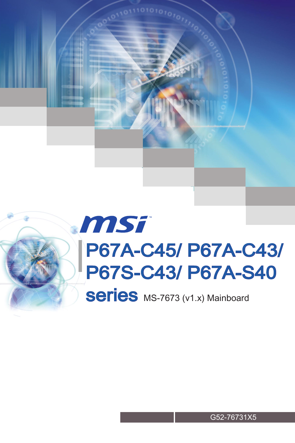 MSI P67A-C43 (B3) User Manual | 82 pages
