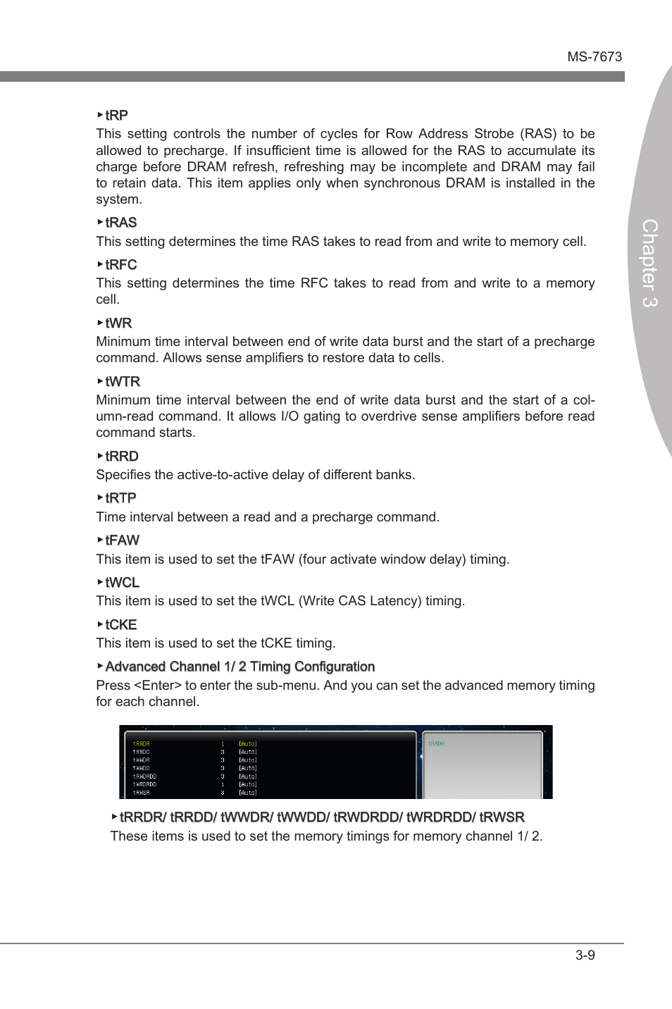 Chapter 3 | MSI P67A-C43 (B3) User Manual | Page 49 / 82