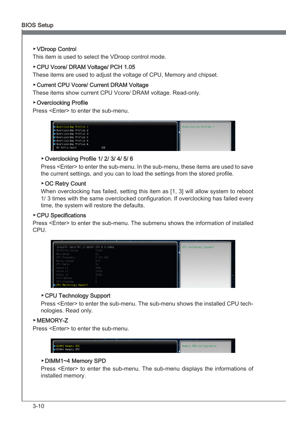 Chapter 3 | MSI P67A-C43 (B3) User Manual | Page 50 / 82