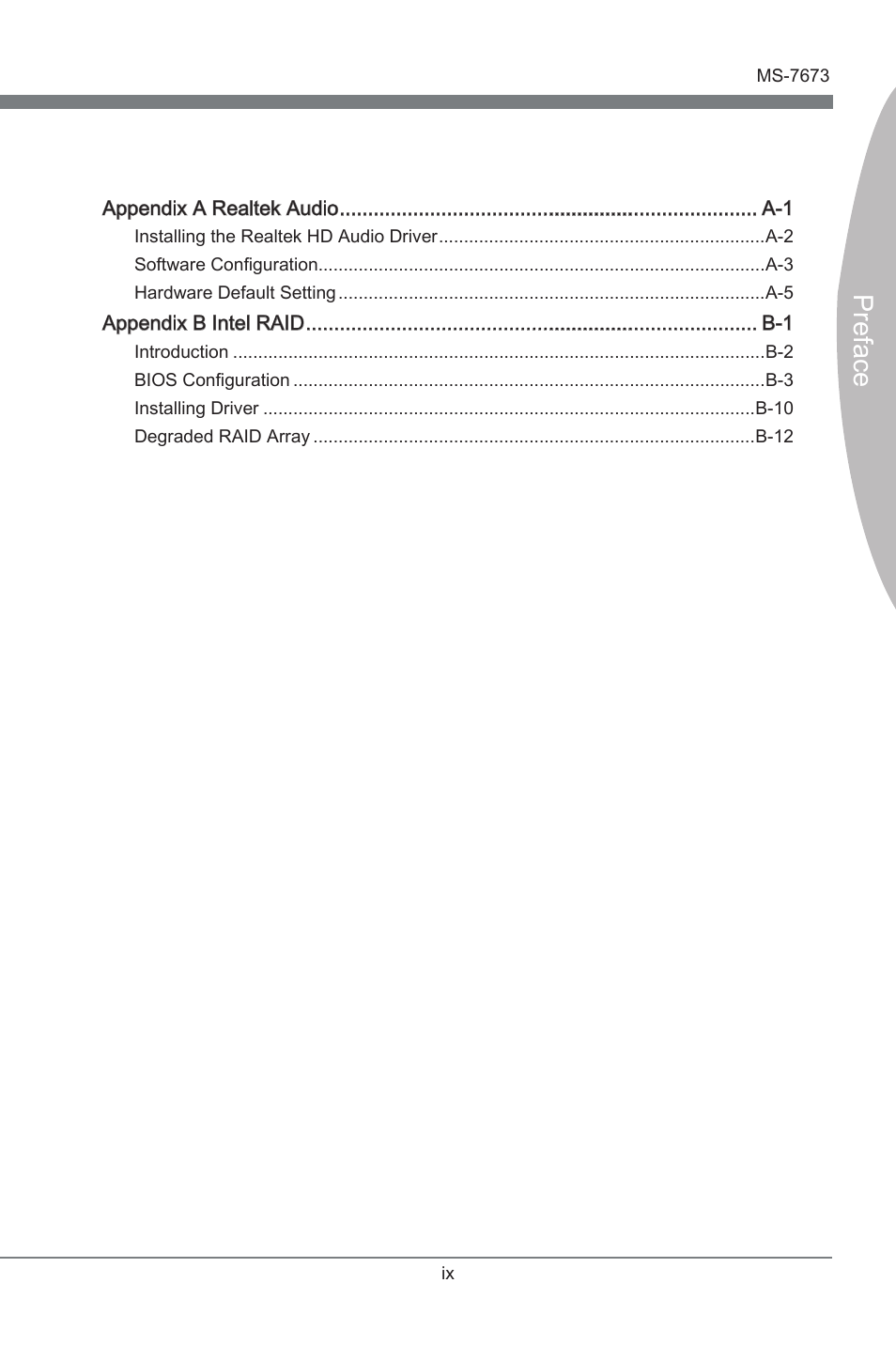 Preface | MSI P67A-C43 (B3) User Manual | Page 9 / 82