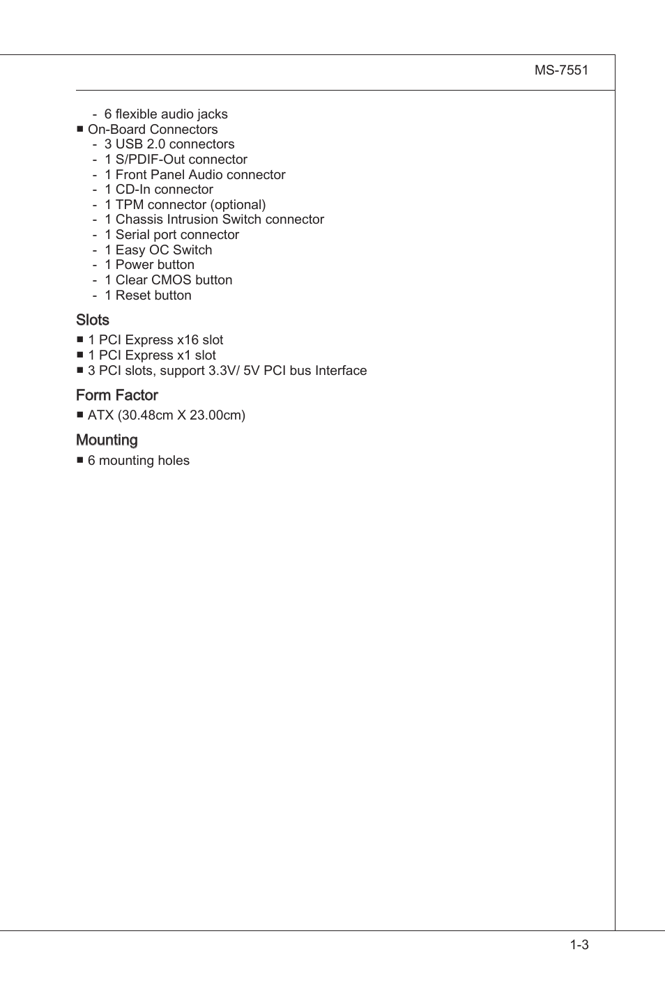 MSI 785GT-E63 User Manual | Page 13 / 106