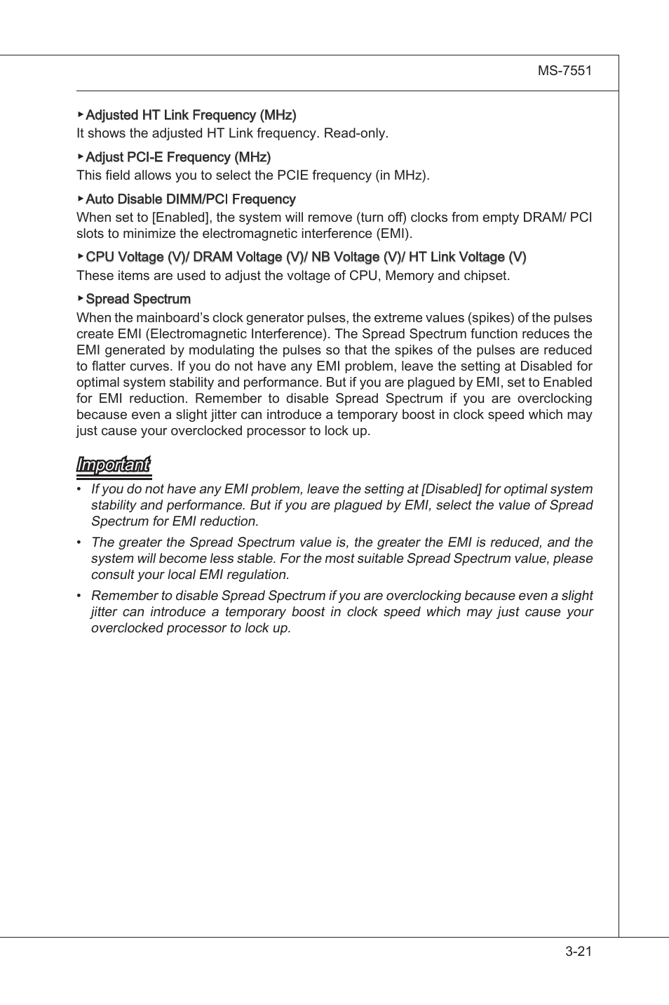 Important | MSI 785GT-E63 User Manual | Page 57 / 106