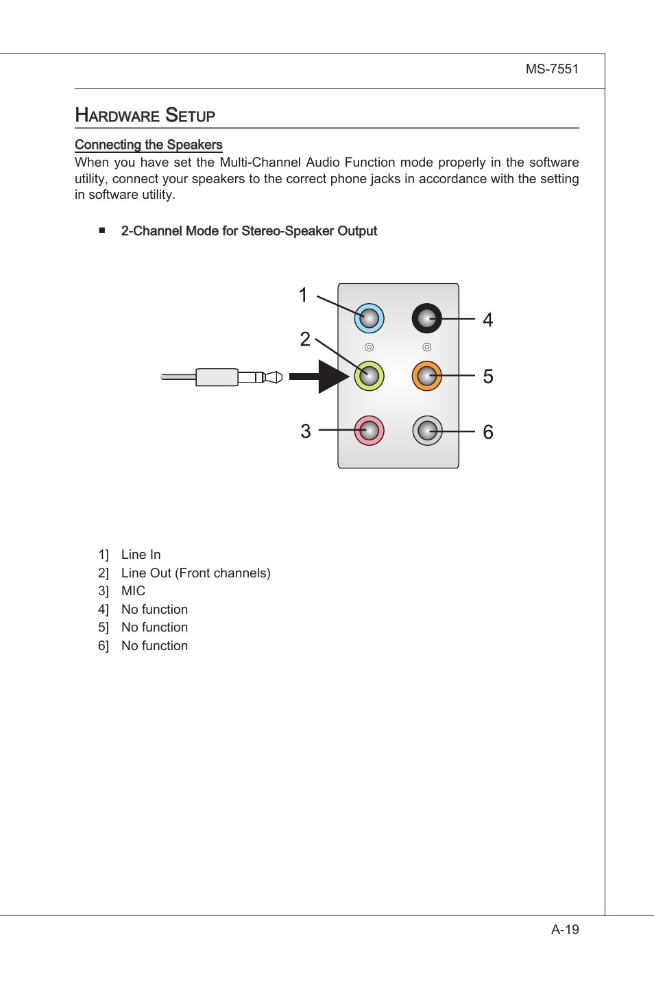 Hardware setup | MSI 785GT-E63 User Manual | Page 81 / 106