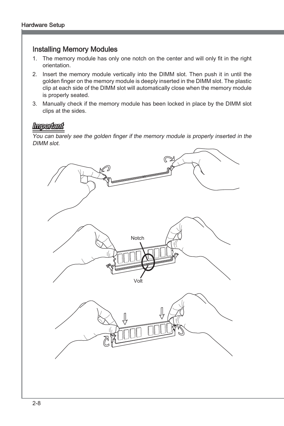 Important | MSI 880G-E45 User Manual | Page 24 / 96