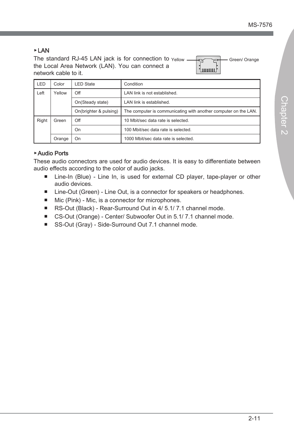 Chapter 2 | MSI 880G-E45 User Manual | Page 27 / 96