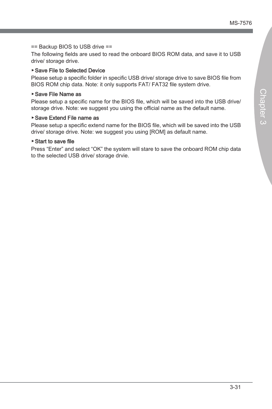 Chapter 3 | MSI 880G-E45 User Manual | Page 71 / 96