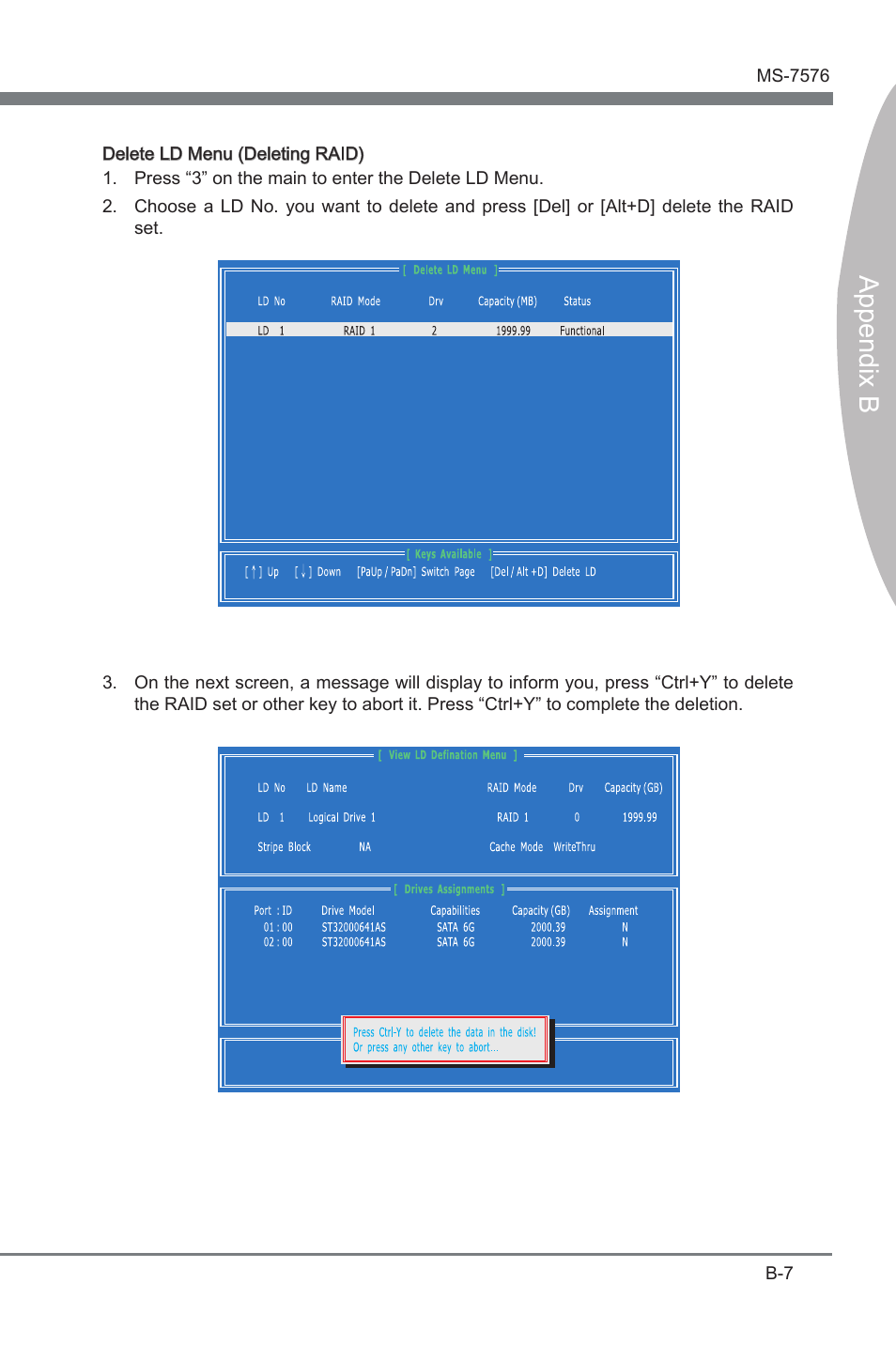 Appendix b | MSI 880G-E45 User Manual | Page 85 / 96