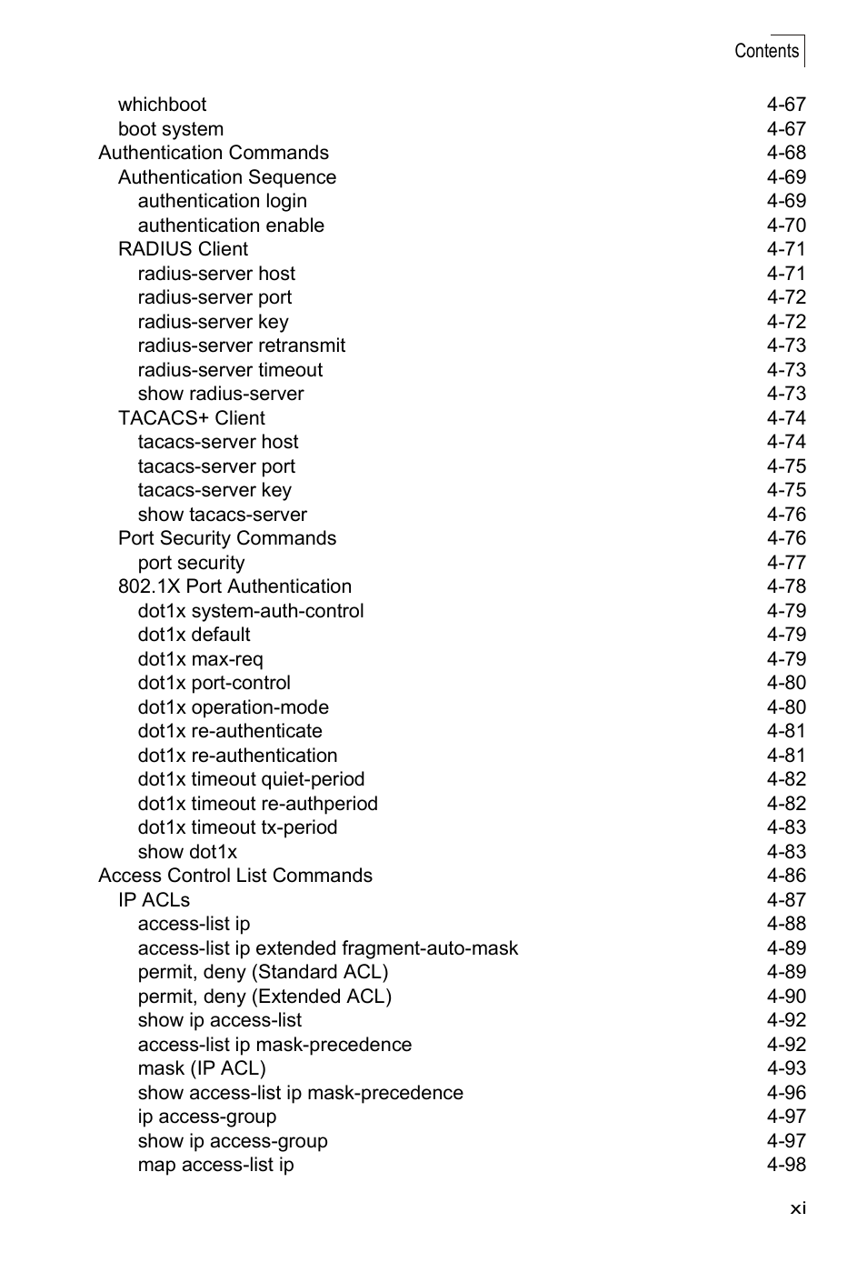 Accton Technology ES5508 User Manual | Page 11 / 446