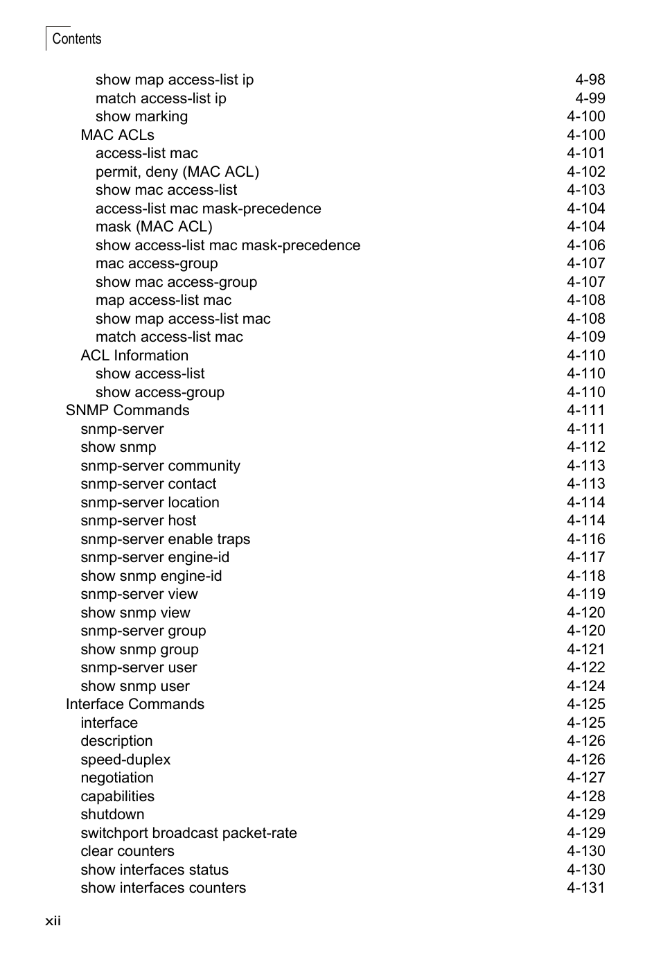 Accton Technology ES5508 User Manual | Page 12 / 446