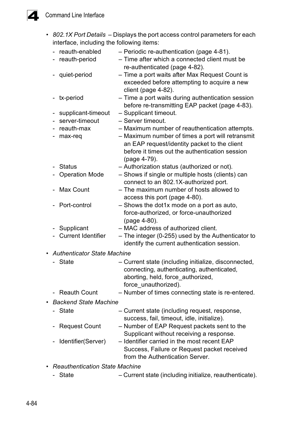 Accton Technology ES5508 User Manual | Page 296 / 446