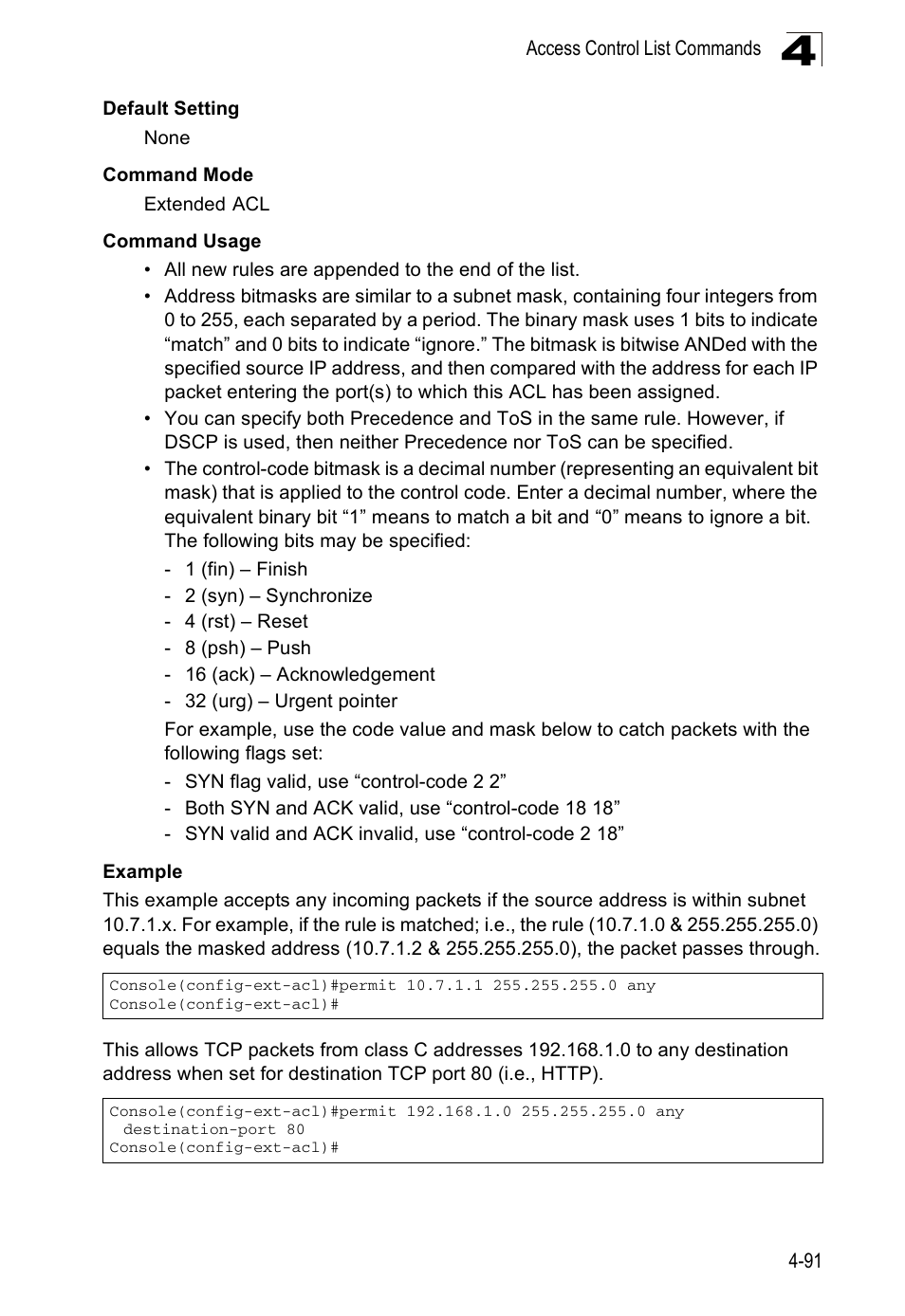 Accton Technology ES5508 User Manual | Page 303 / 446