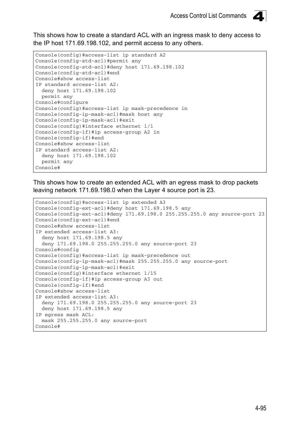 Accton Technology ES5508 User Manual | Page 307 / 446