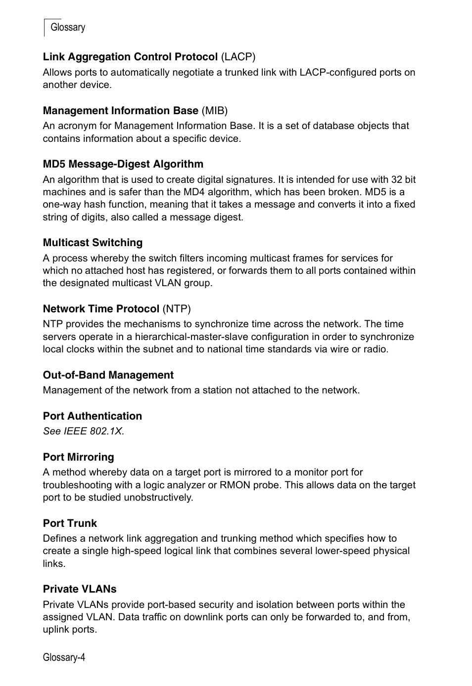 Accton Technology ES5508 User Manual | Page 438 / 446