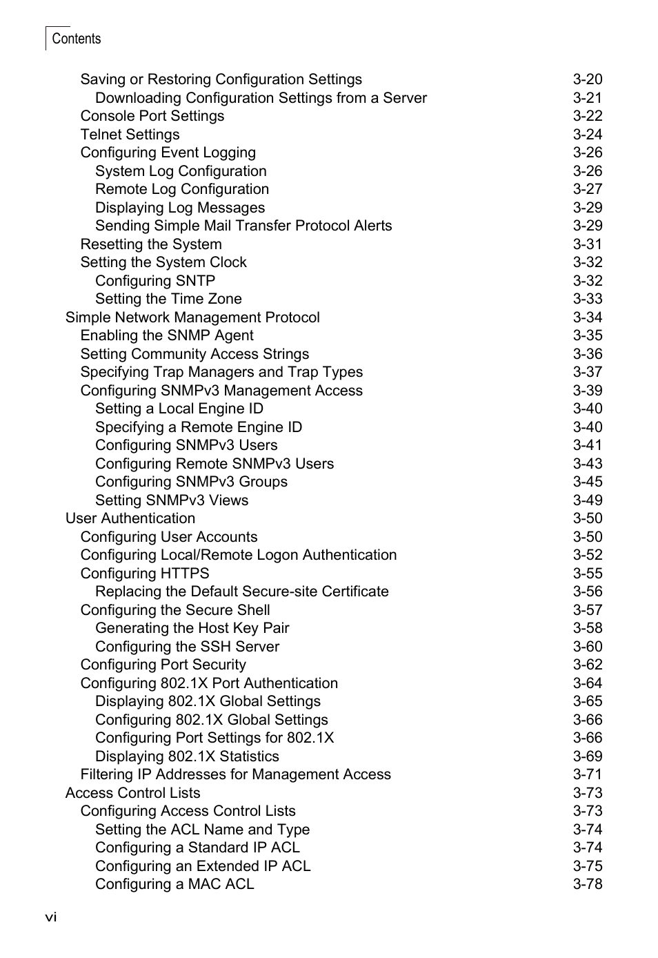 Accton Technology ES5508 User Manual | Page 6 / 446
