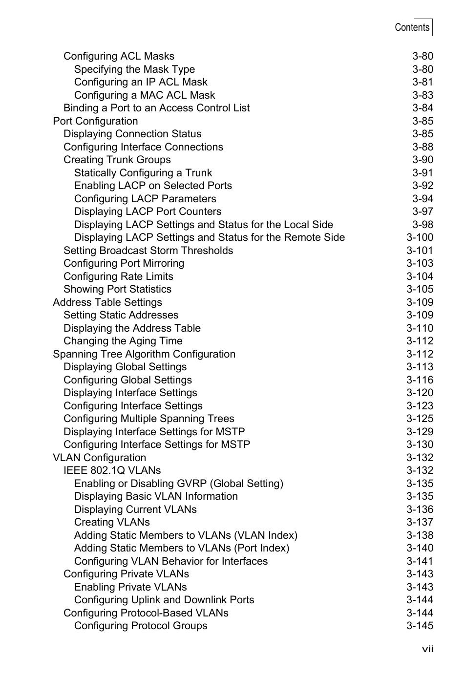 Accton Technology ES5508 User Manual | Page 7 / 446