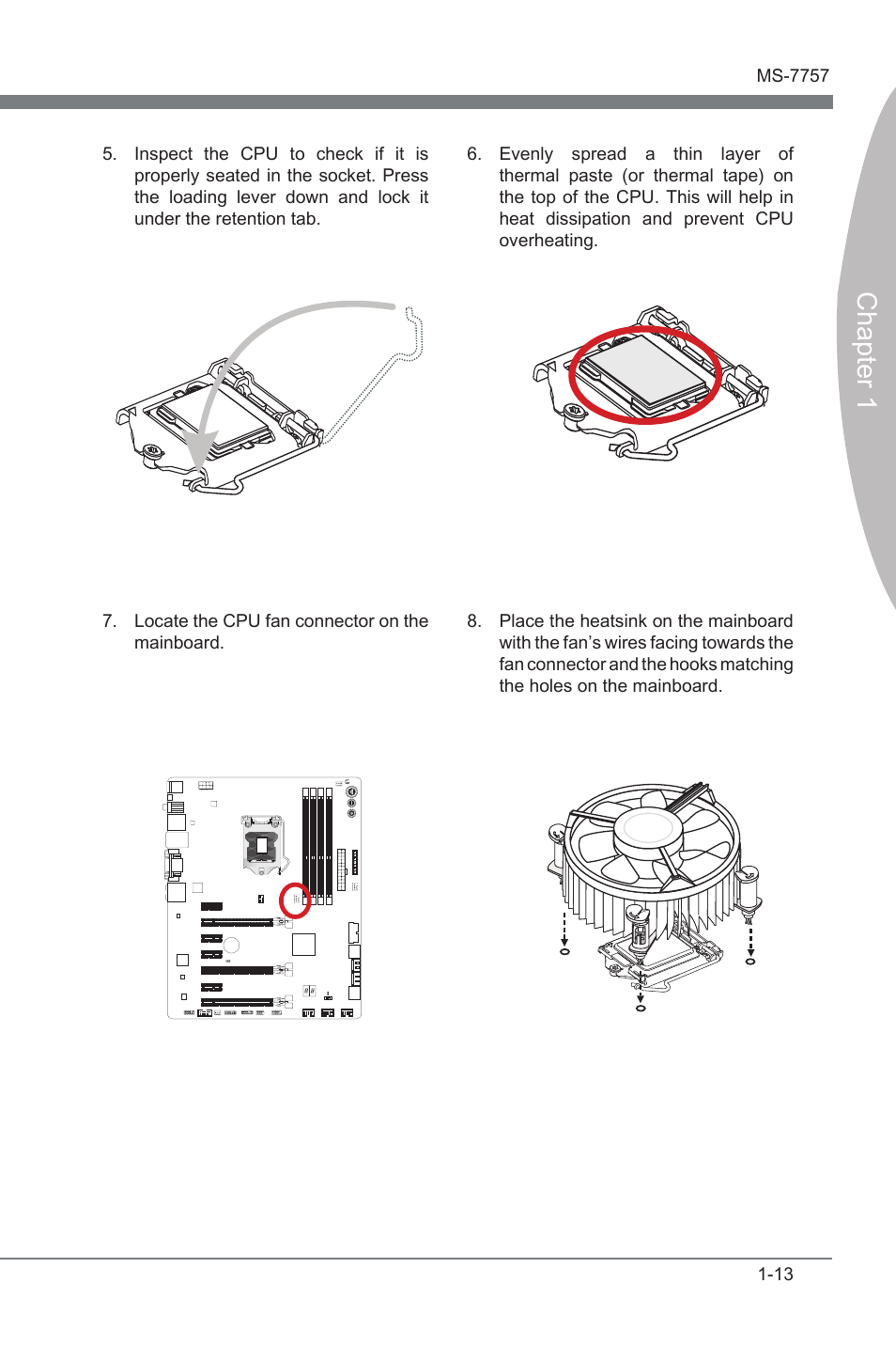 Chapter 1 | MSI Z77A-GD80 User Manual | Page 23 / 100