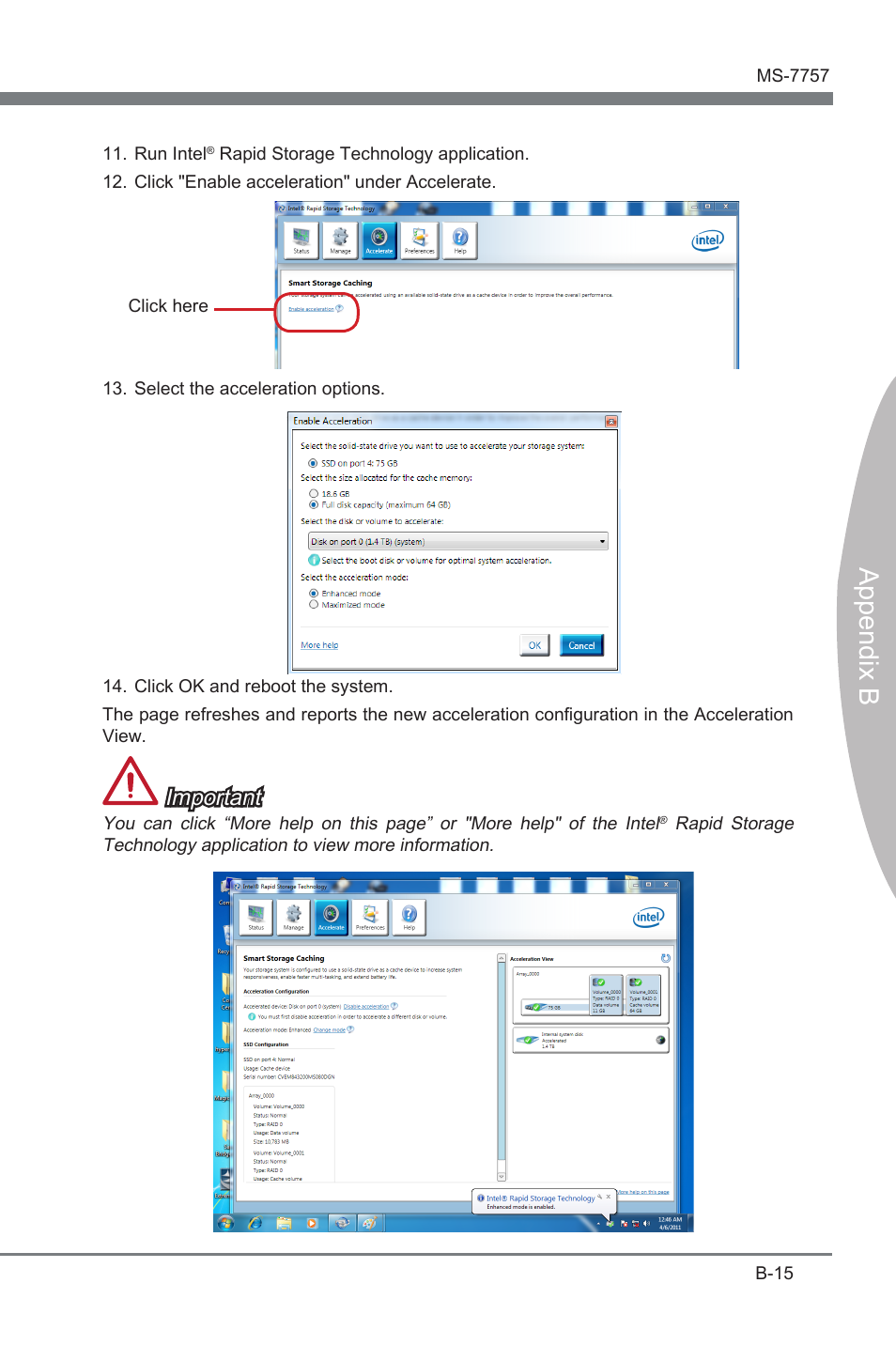Append x b, Important | MSI Z77A-GD80 User Manual | Page 95 / 100