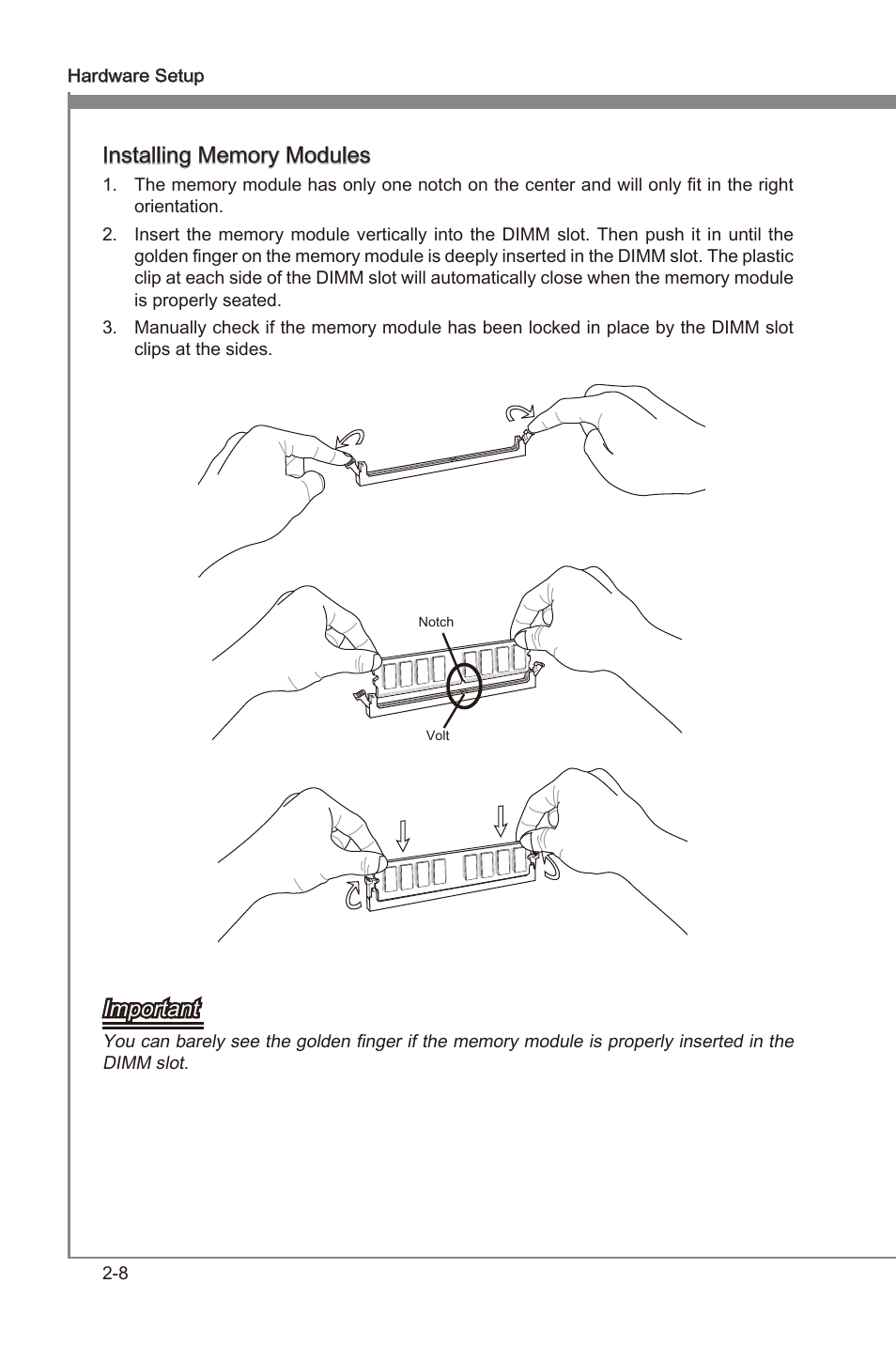 Important | MSI Z68MA-G45 (B3) Manual User Manual | Page 24 / 78