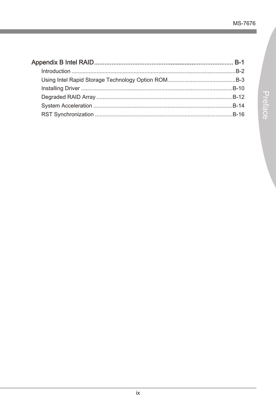 Preface | MSI Z68MA-G45 (B3) Manual User Manual | Page 9 / 78