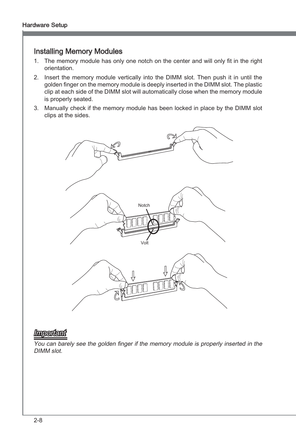 Important | MSI Z68MA-ED55 (B3) User Manual | Page 24 / 82