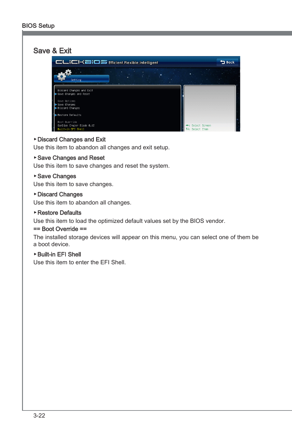 Chapter 3, Save & ext | MSI Z68MA-ED55 (B3) User Manual | Page 60 / 82