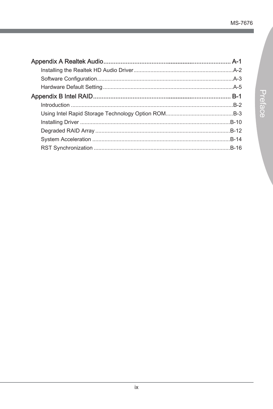 Preface | MSI Z68MA-ED55 (B3) User Manual | Page 9 / 82