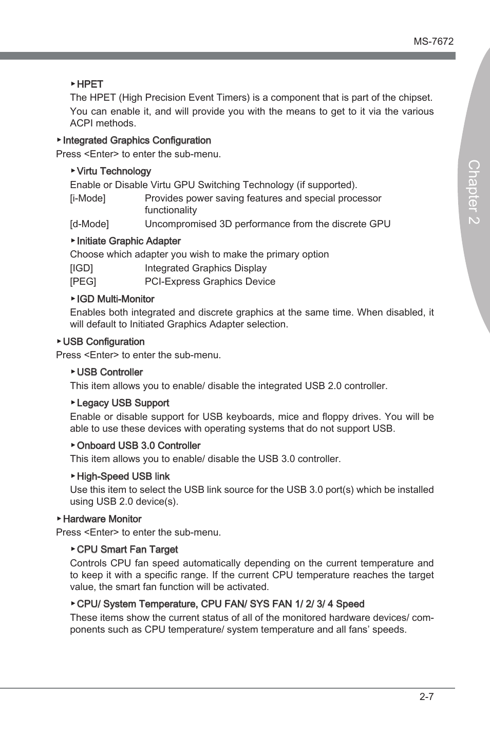 Chapter 2 | MSI Z68A-GD80 (G3) Manual User Manual | Page 53 / 88
