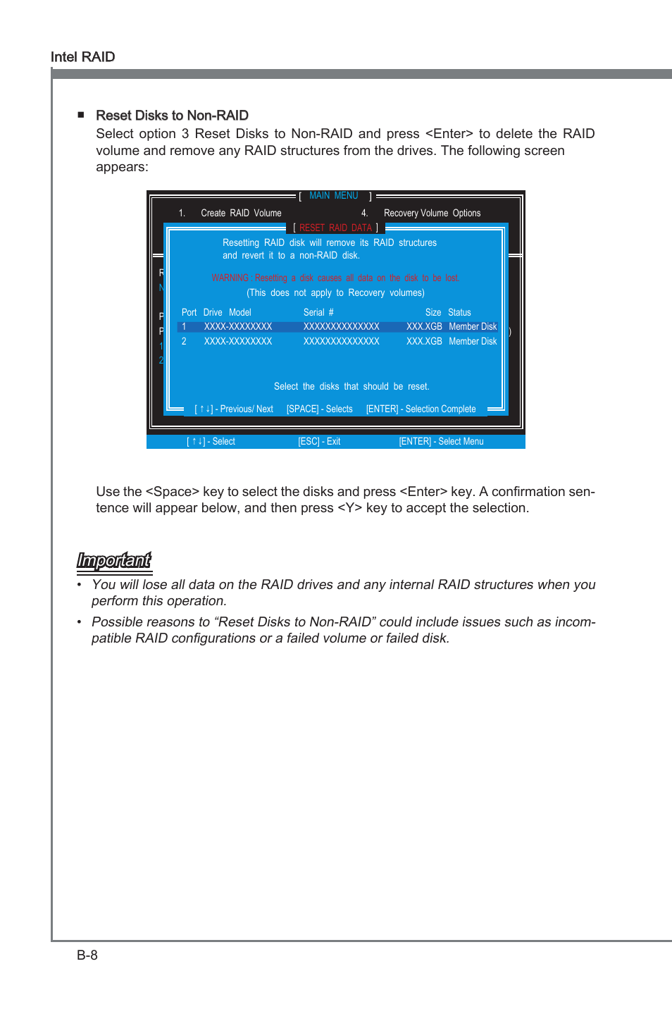 Append x b, Important | MSI Z68A-GD80 (G3) Manual User Manual | Page 80 / 88