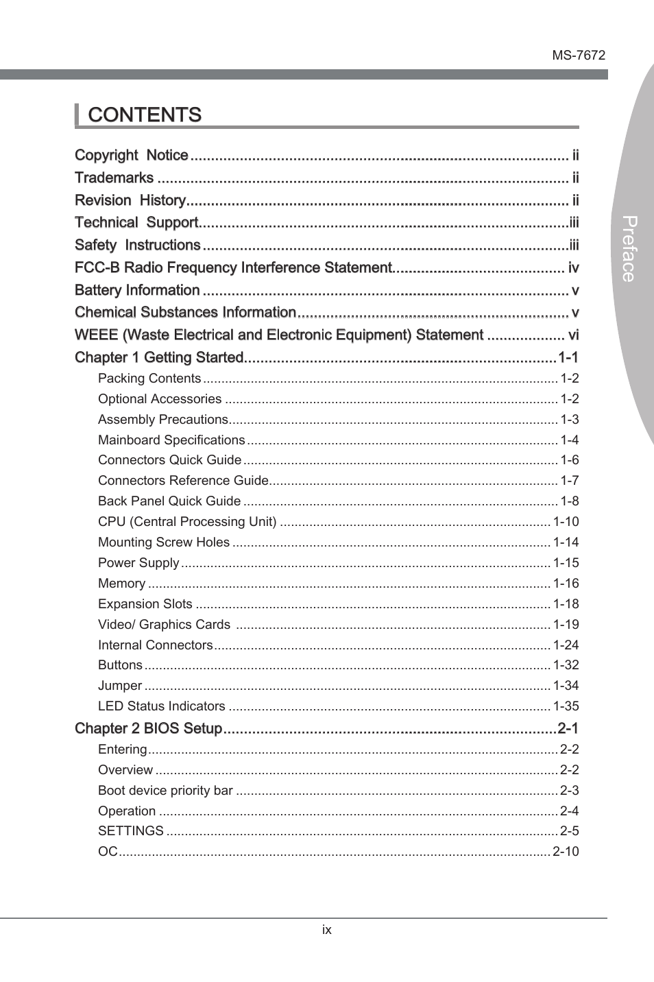 MSI Z68A-GD80 (G3) Manual User Manual | Page 9 / 88