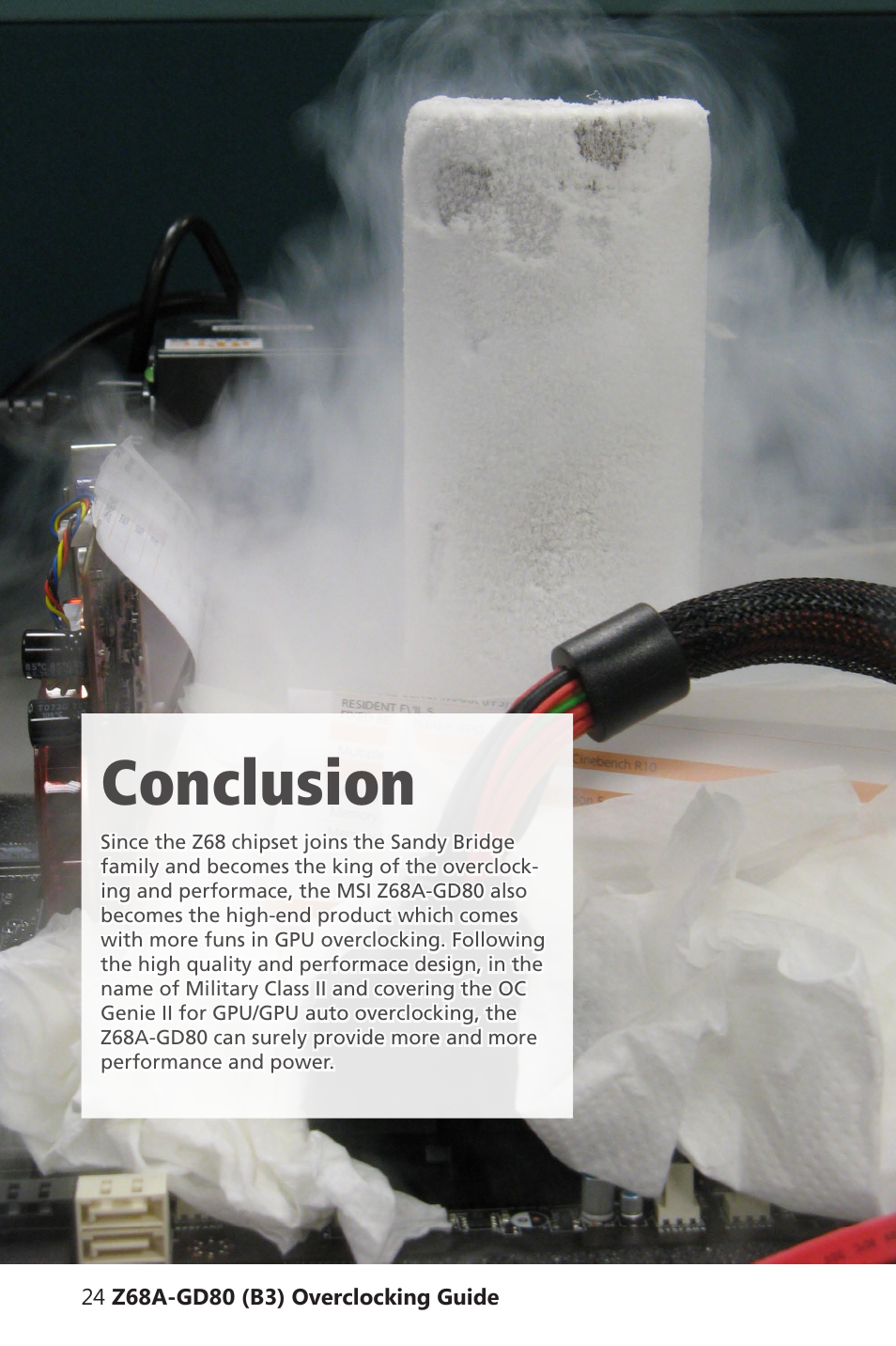 Conclusion | MSI Z68A-GD80 (G3) Quick Guide User Manual | Page 13 / 13