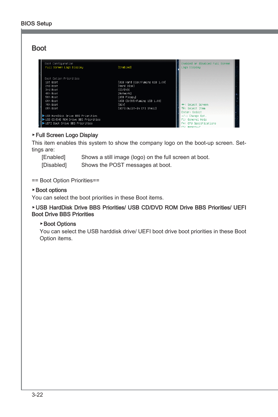 Boot | MSI Z68A-GD80 (B3) Manual User Manual | Page 62 / 84