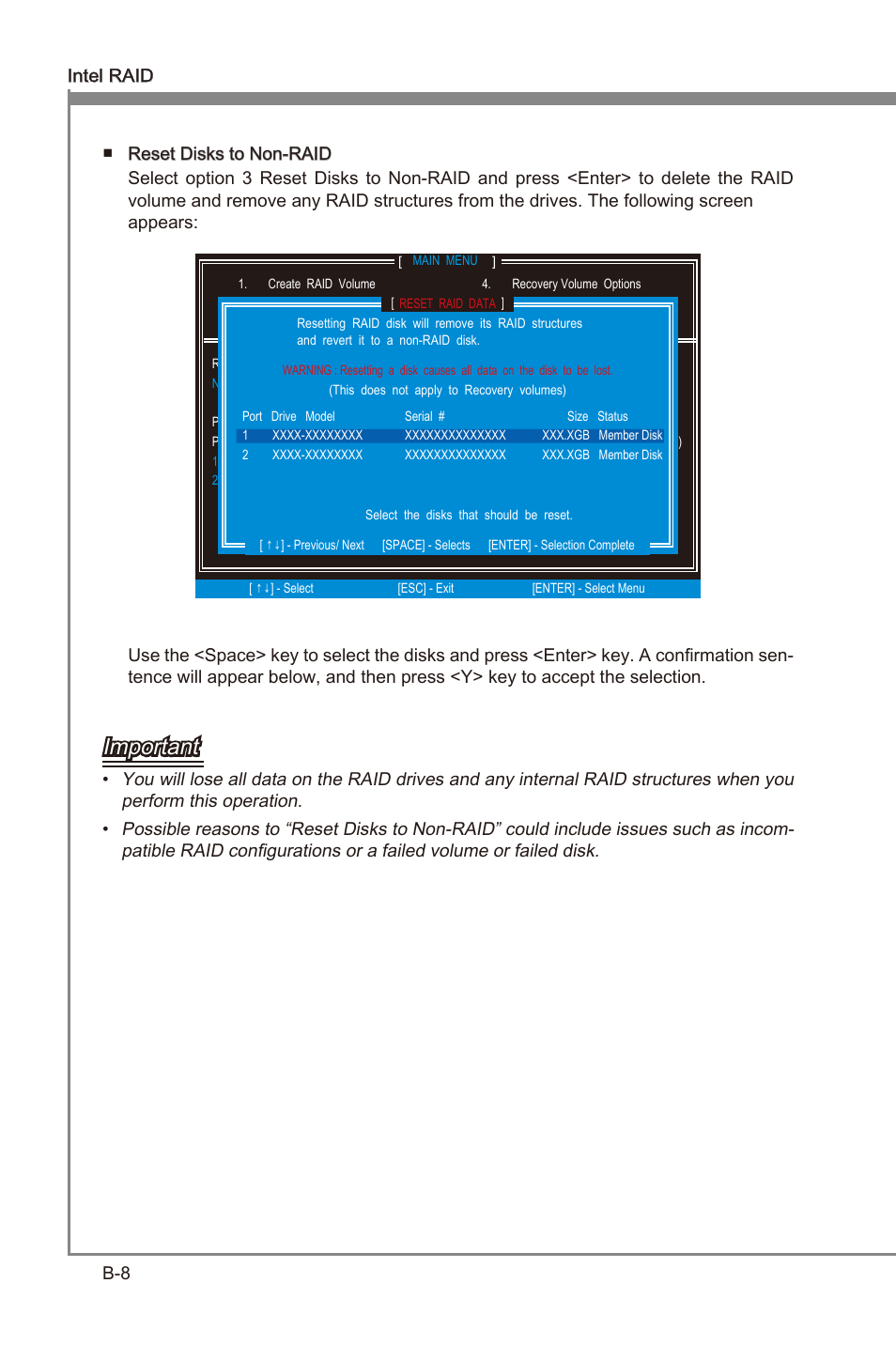 Append x b, Important | MSI Z68A-GD55 (G3) User Manual | Page 72 / 80