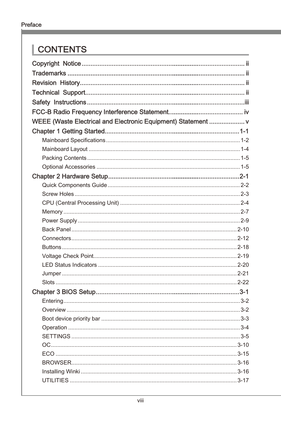 MSI Z68A-GD55 (G3) User Manual | Page 8 / 80