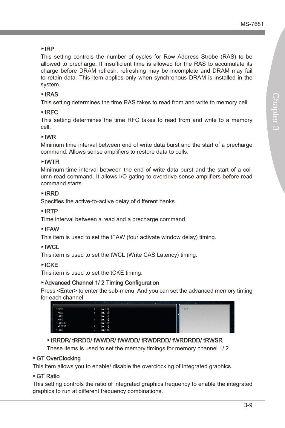 Chapter 3 | MSI Z68A-GD65 (B3) Manual User Manual | Page 47 / 84