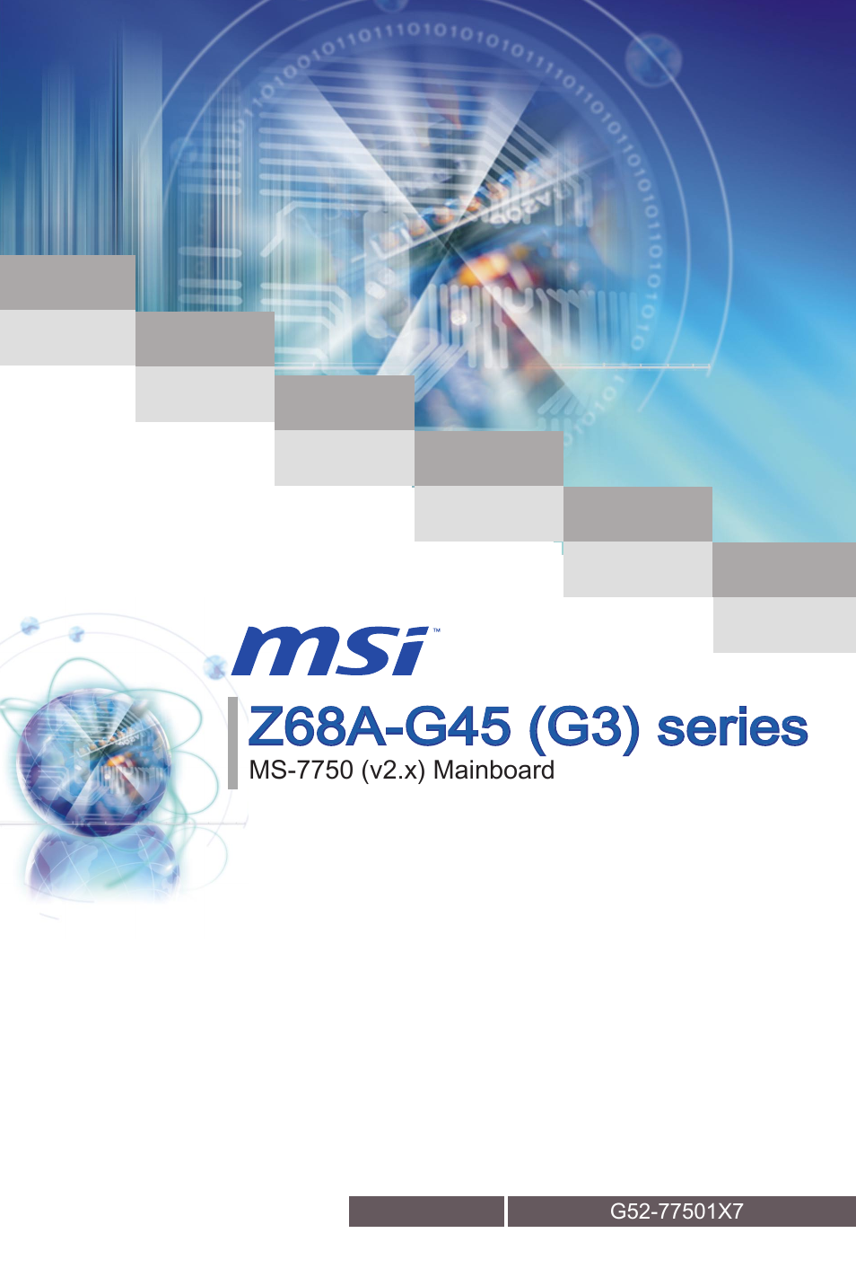 MSI Z68A-G45 (G3) Manual User Manual | 82 pages