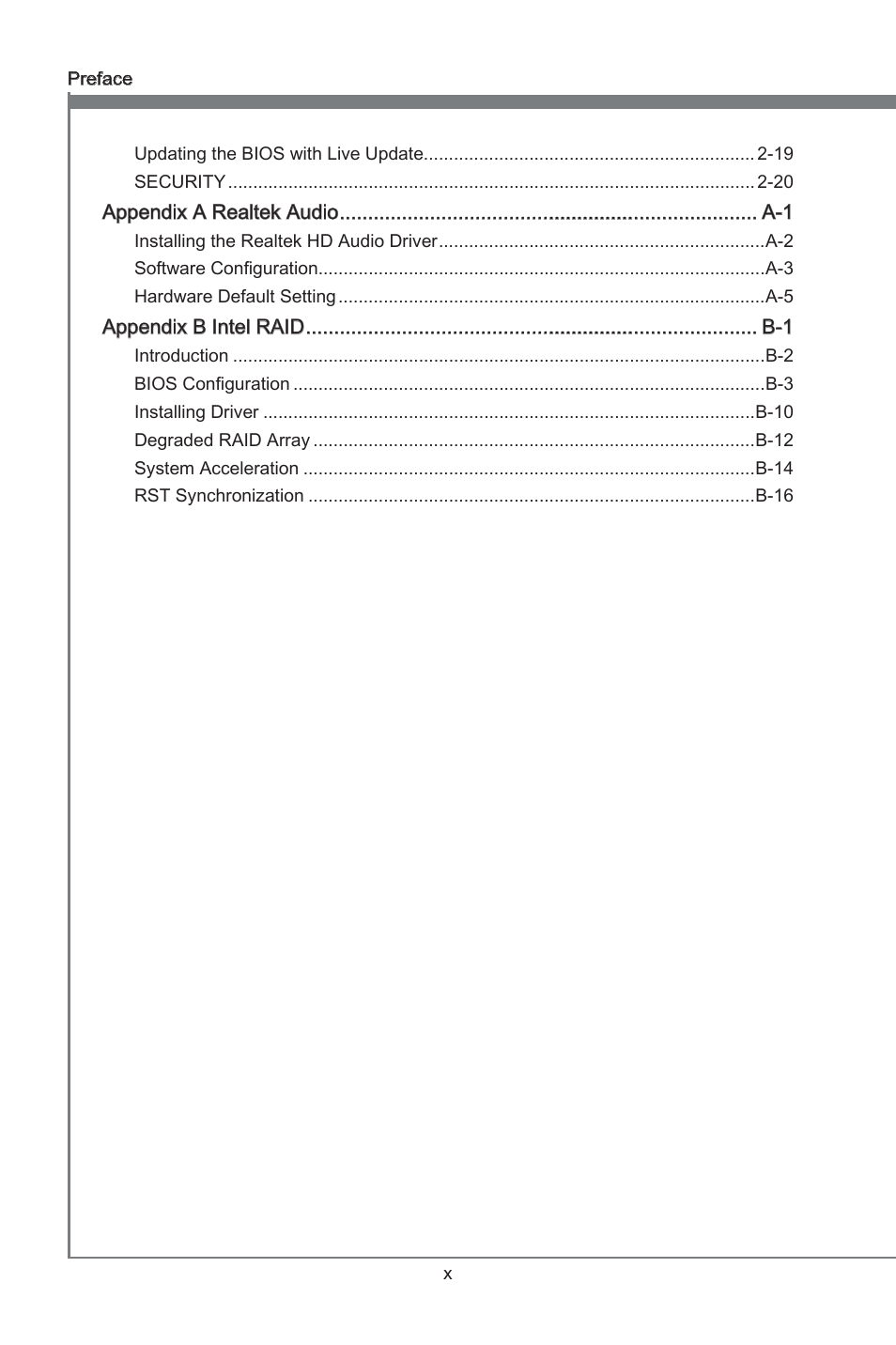Preface | MSI Z68A-G45 (G3) Manual User Manual | Page 10 / 82