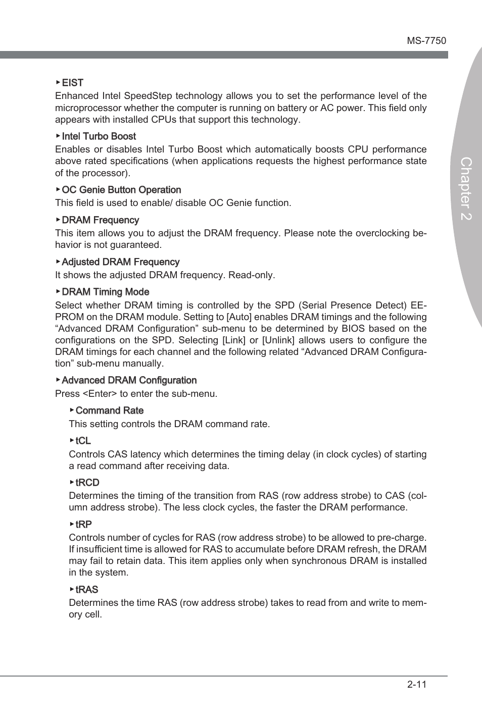 Chapter 2 | MSI Z68A-G45 (G3) Manual User Manual | Page 51 / 82