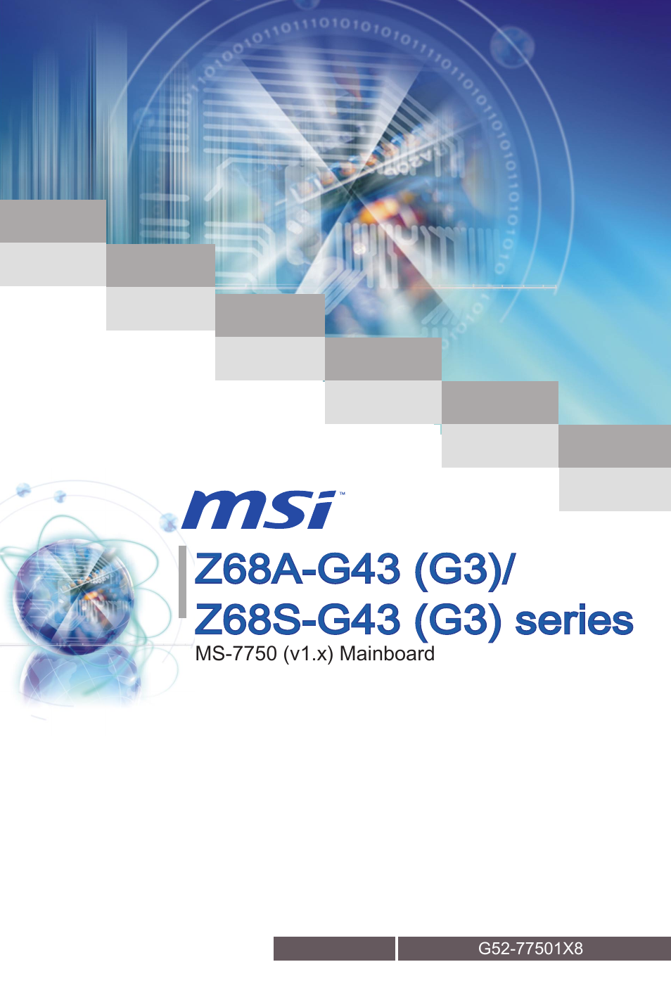 MSI Z68A-G43 (G3) User Manual | 80 pages