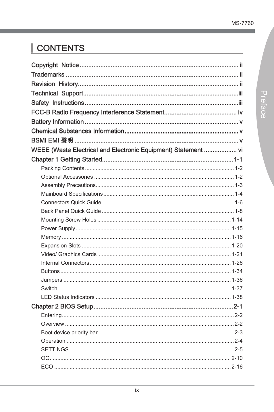 MSI X79A-GD45 (8D) User Manual | Page 9 / 90