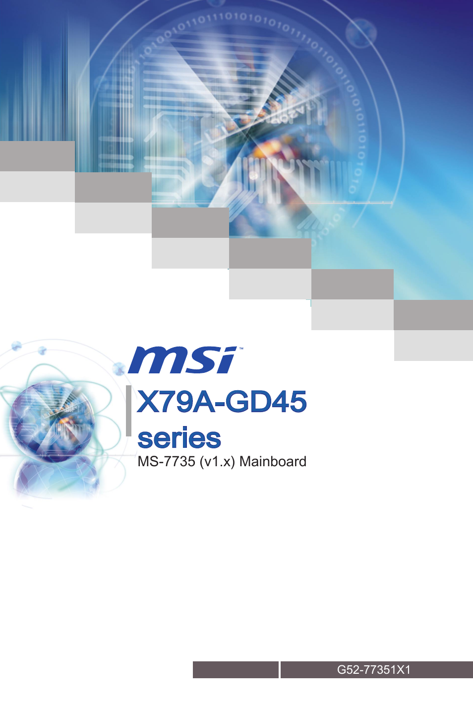 MSI X79A-GD45 User Manual | 88 pages