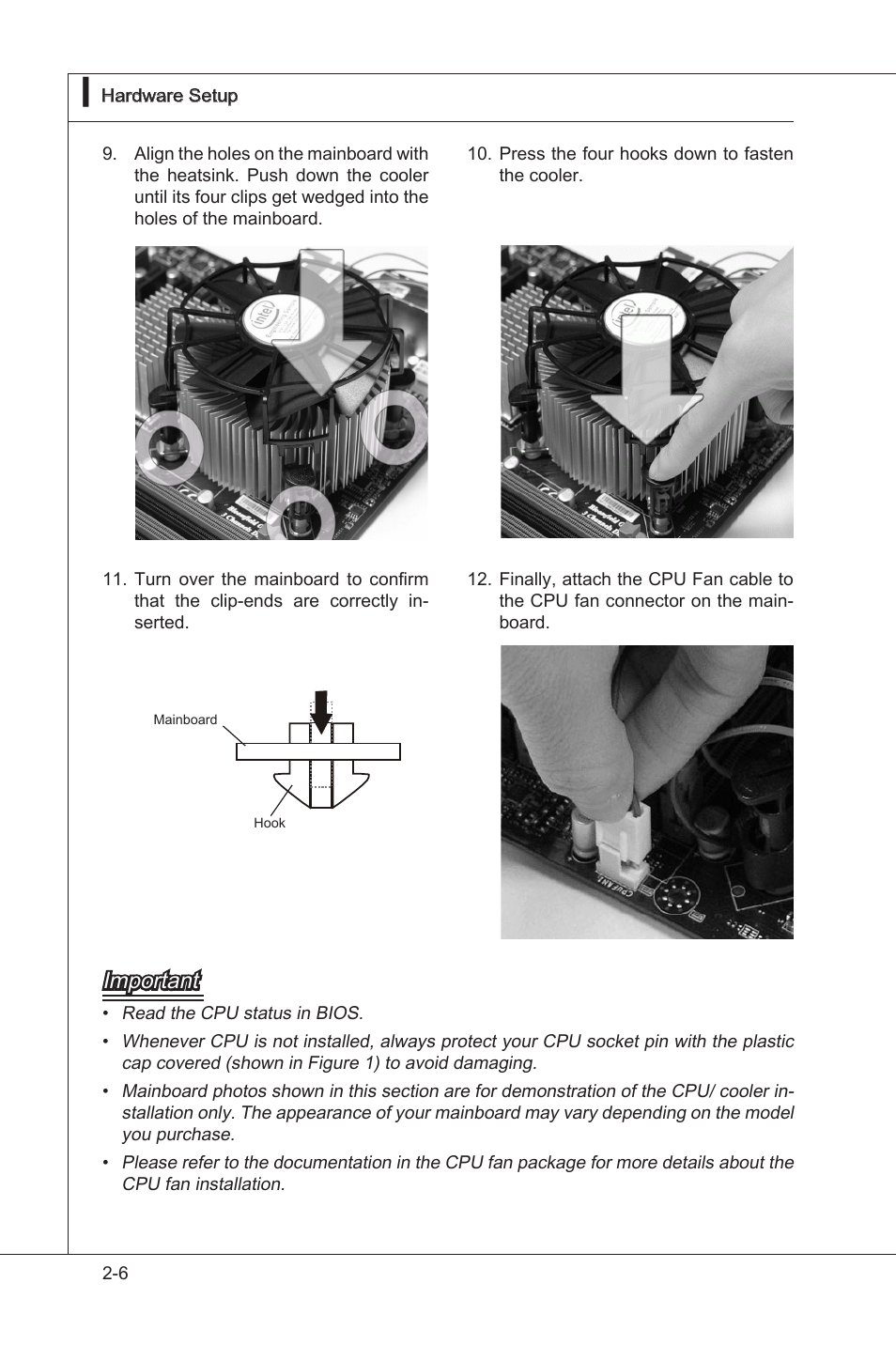 Important | MSI X58M User Manual | Page 22 / 104