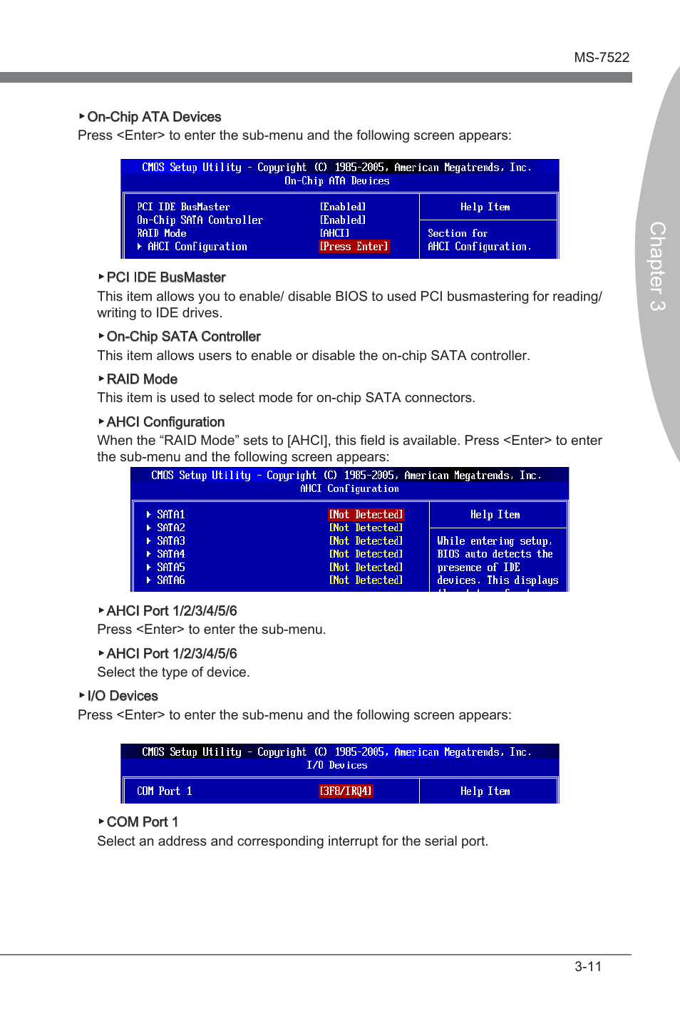 Chapter 3 | MSI X58A-GD45 User Manual | Page 51 / 100